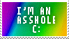 I'm an asshole - revised by Dezenerate