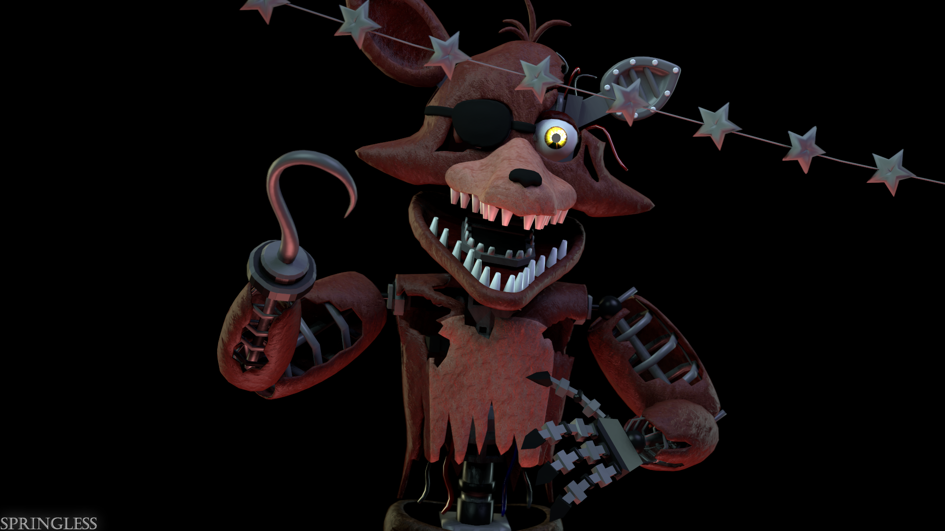 Withered Foxy Wallpaper By Springless0 On Deviantart HD Wallpapers Download Free Images Wallpaper [wallpaper981.blogspot.com]