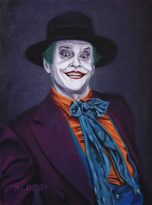 Jack Nicholson as The Joker by malbat77 on DeviantArt