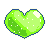 Heart green big