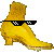 Yellow boot (yeah, crazy) Icon (animation)