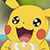 Pikachu enjoying his donut (Emoticon)