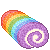 Rainbow Swiss Roll 50x50 icon by RiverKpocc