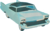 Cadillac Blue Car Icon