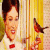 Mary Poppins Holding Bird Icon