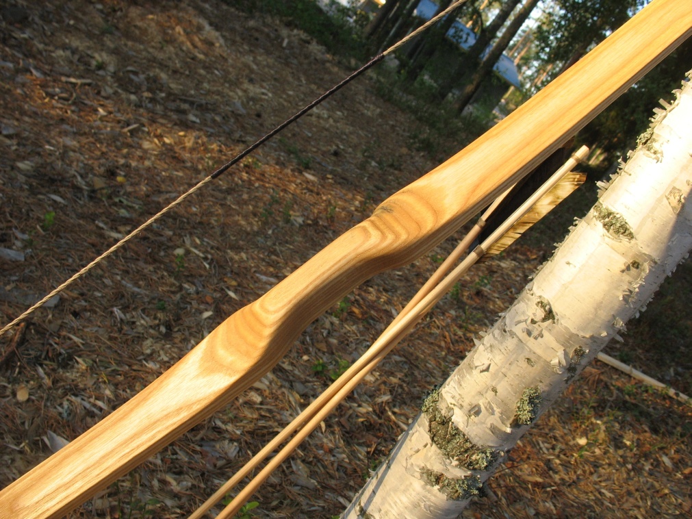Birch flatbow handle detail by taika-kim on DeviantArt