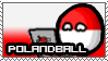Polandball Stamp by PixelDevianArt