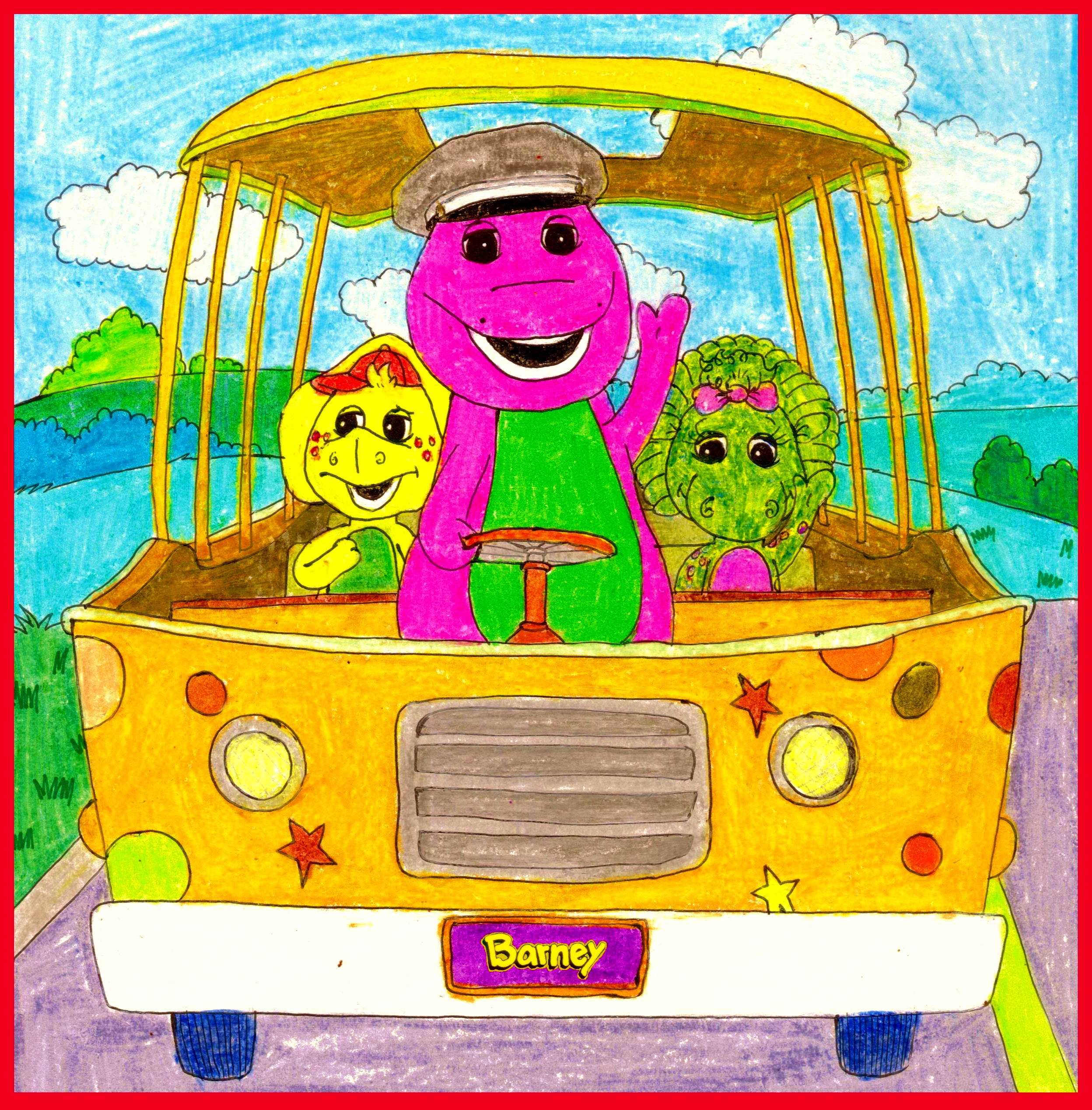 Barney Adventure Bus Home On The Range