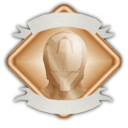All Purpose Warframe Clan Emblem - Full Brass