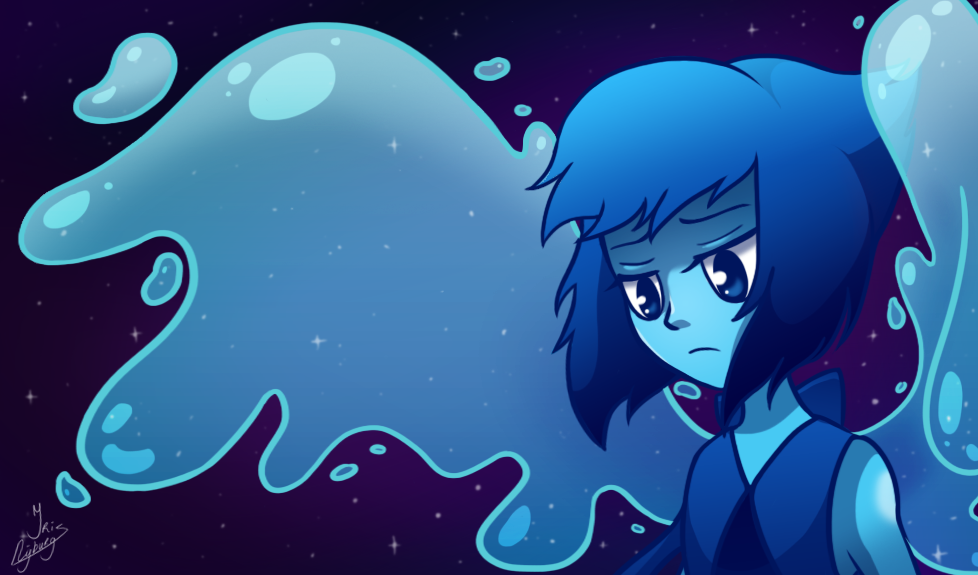 Lapis Lazuli from Steven Universe! See the speedpaint here: www.youtube.com/watch?v=6g_s79…