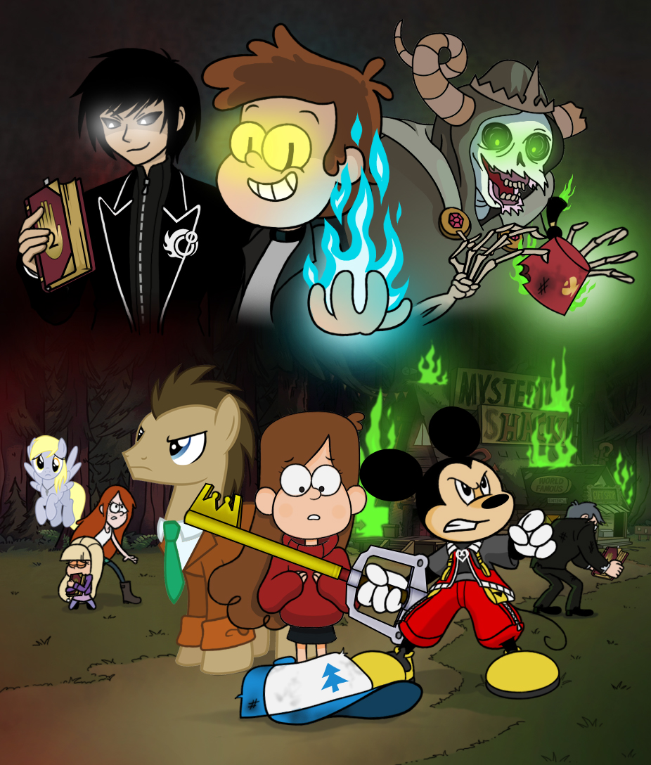 Gravity Falls crossovers by Crydius on DeviantArt