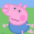 George Pig crying
