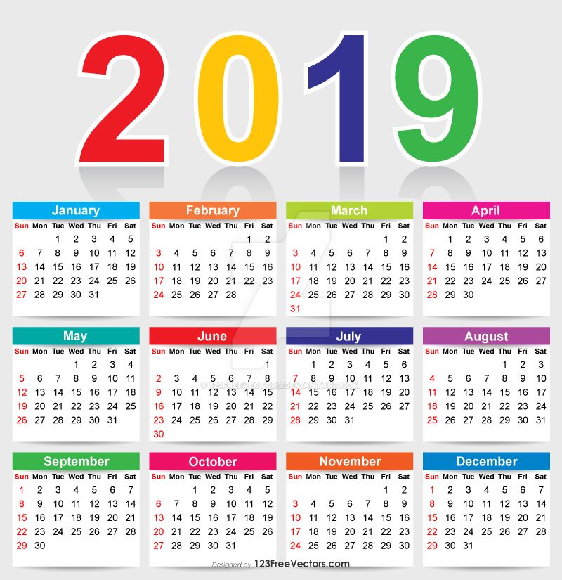 colorful-2019-calendar-free-vector-by-123freevectors-on-deviantart