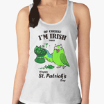 St. Patrick's day parrot tank top