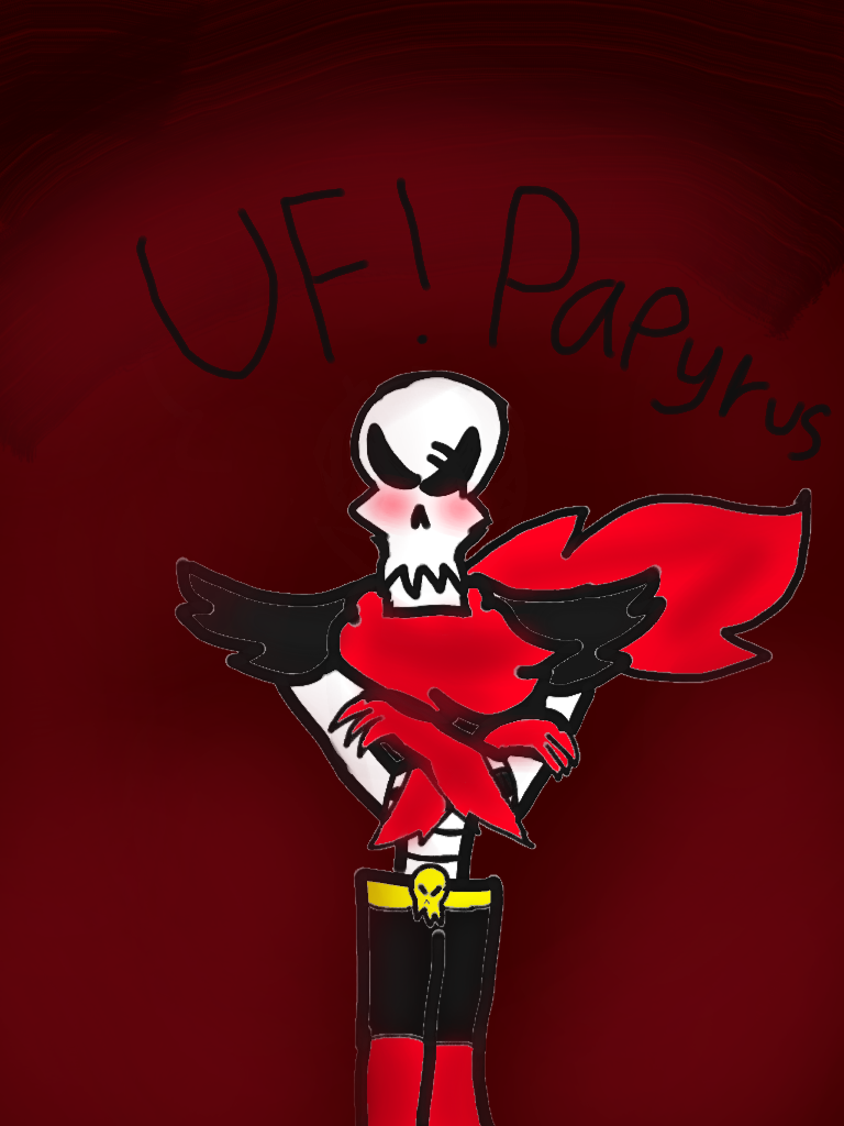 Underfell Papyrus by Aquathedog-underfell on DeviantArt