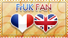 Hetalia FrUK Fan - Stamp by World-Wide-Shipping