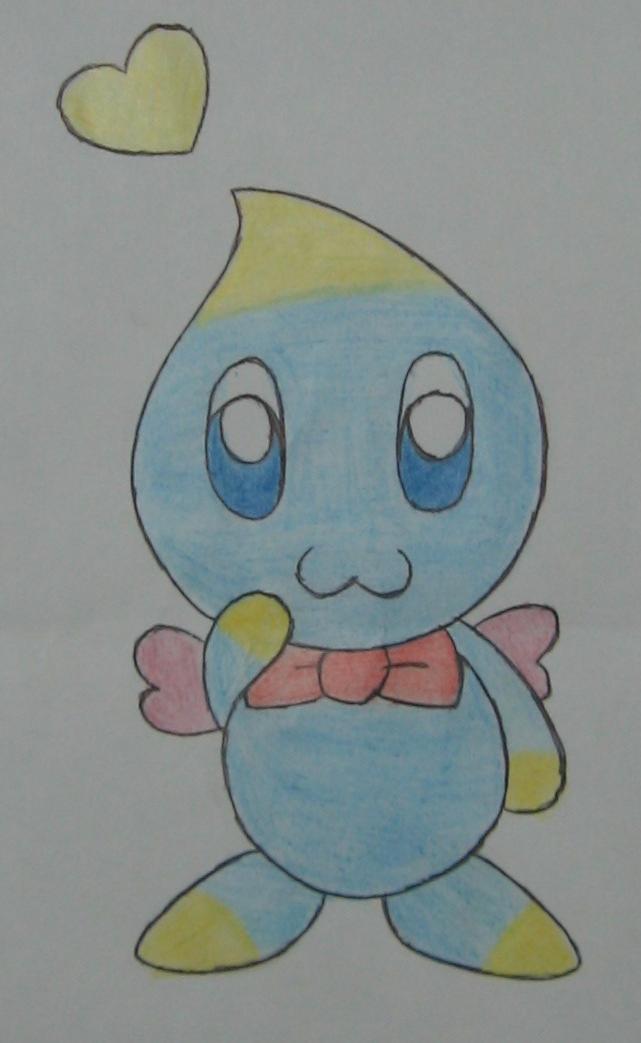 cheese the chao by animecat33 on DeviantArt