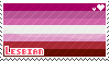 Lesbian stamp by pulsebomb