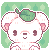 [Icon] free cute leaf bear icon!