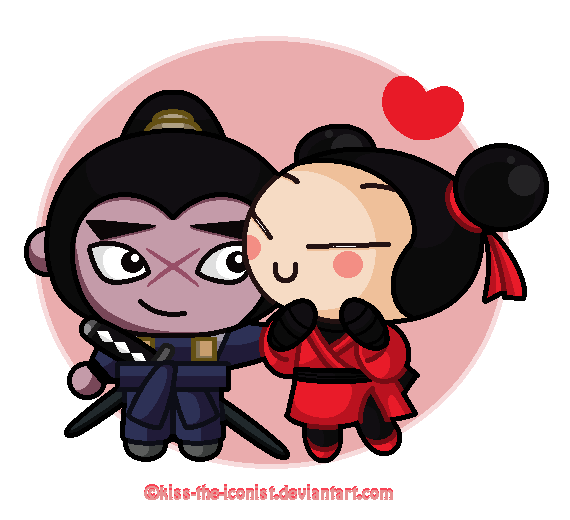 Tobe x Pucca Commission by Kiss-the-Iconist