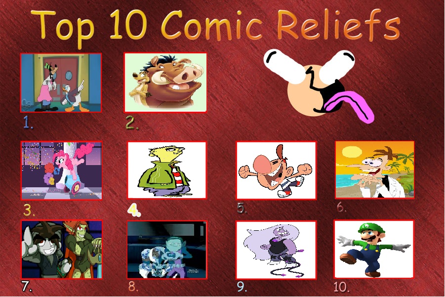 My Top 10 Funniest Characters by SuperMarioMaster170 on DeviantArt