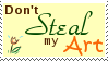 STAMP: Don't Steal my Art by djRimzi