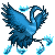 phoenix: blue by BronzeHalo