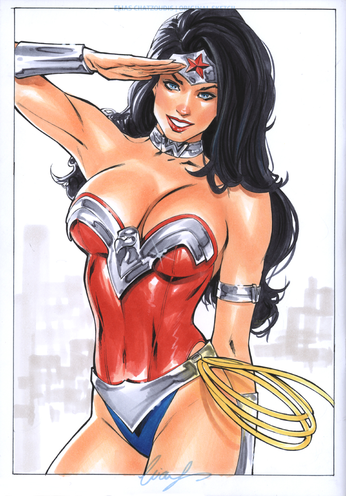 Wonder Woman by Elias-Chatzoudis