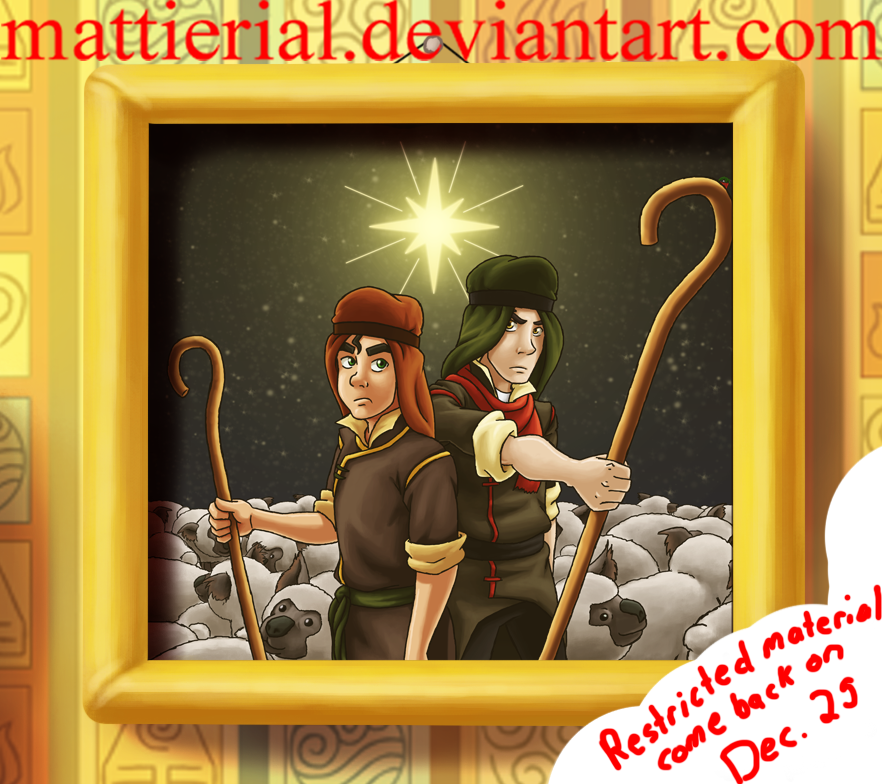 Avatar Advent Calendar Day 23 Shepherd Brothers by Mattierial on