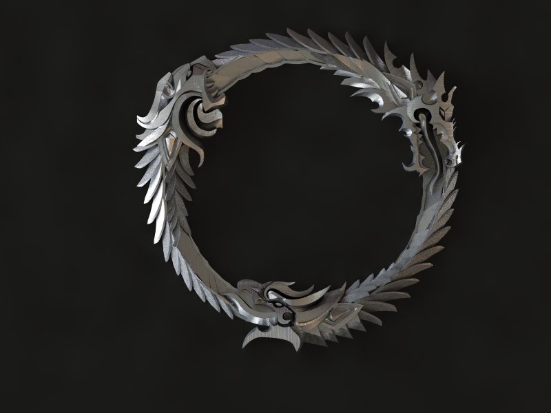 The Elder Scrolls Online Logo Silver by Worldofjewelcraft on DeviantArt