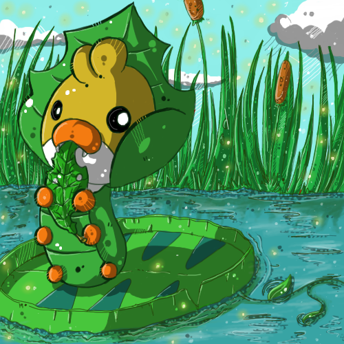 New caterpillar pokemon by Kureeru on DeviantArt