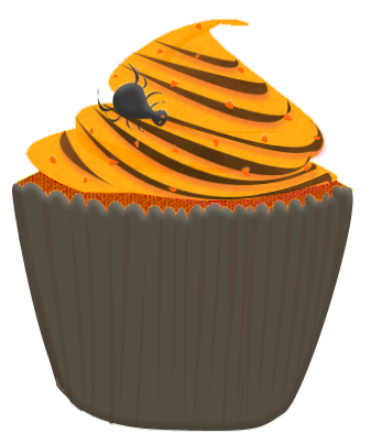 Halloween Cupcake Clipart by Wisp-Stock on DeviantArt