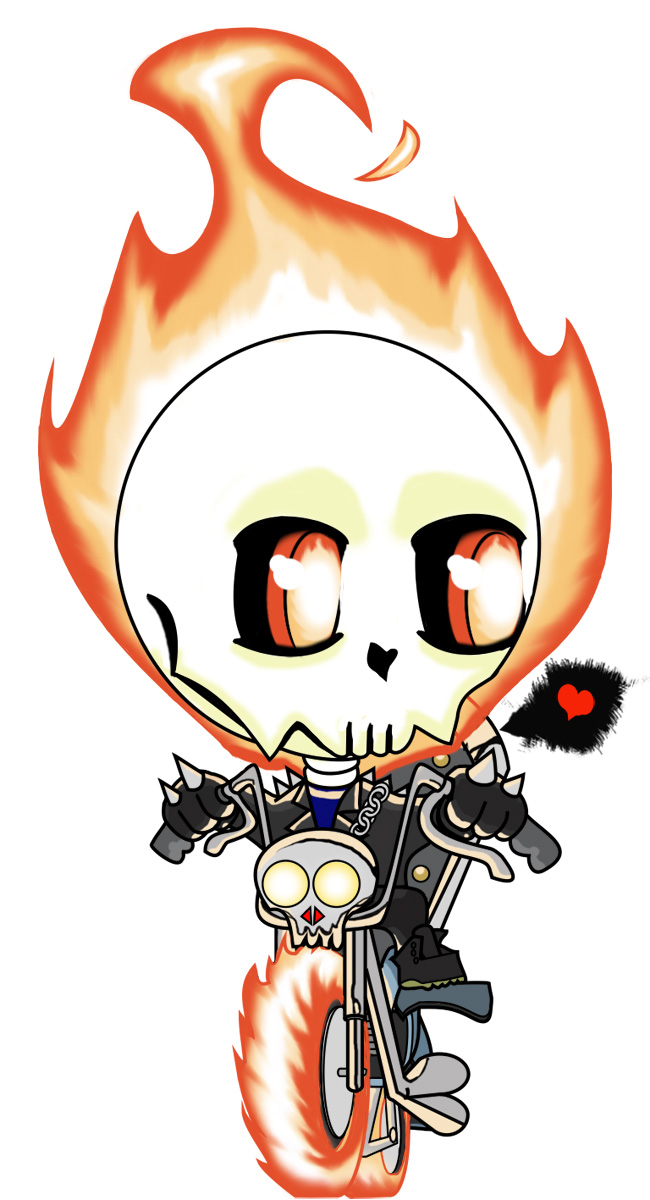 Chibi Ghost Rider by Tanis-WAR on DeviantArt