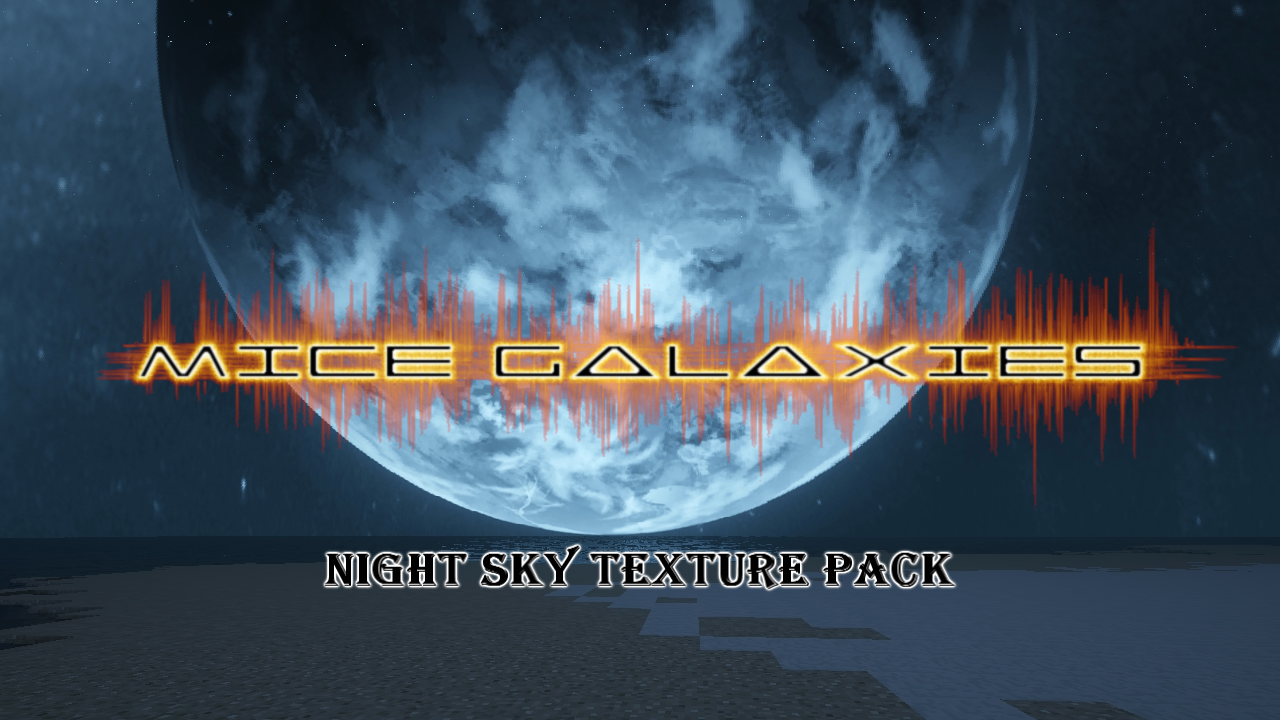 Mice Galaxies Minecraft Texture Pack Logo by Raysss