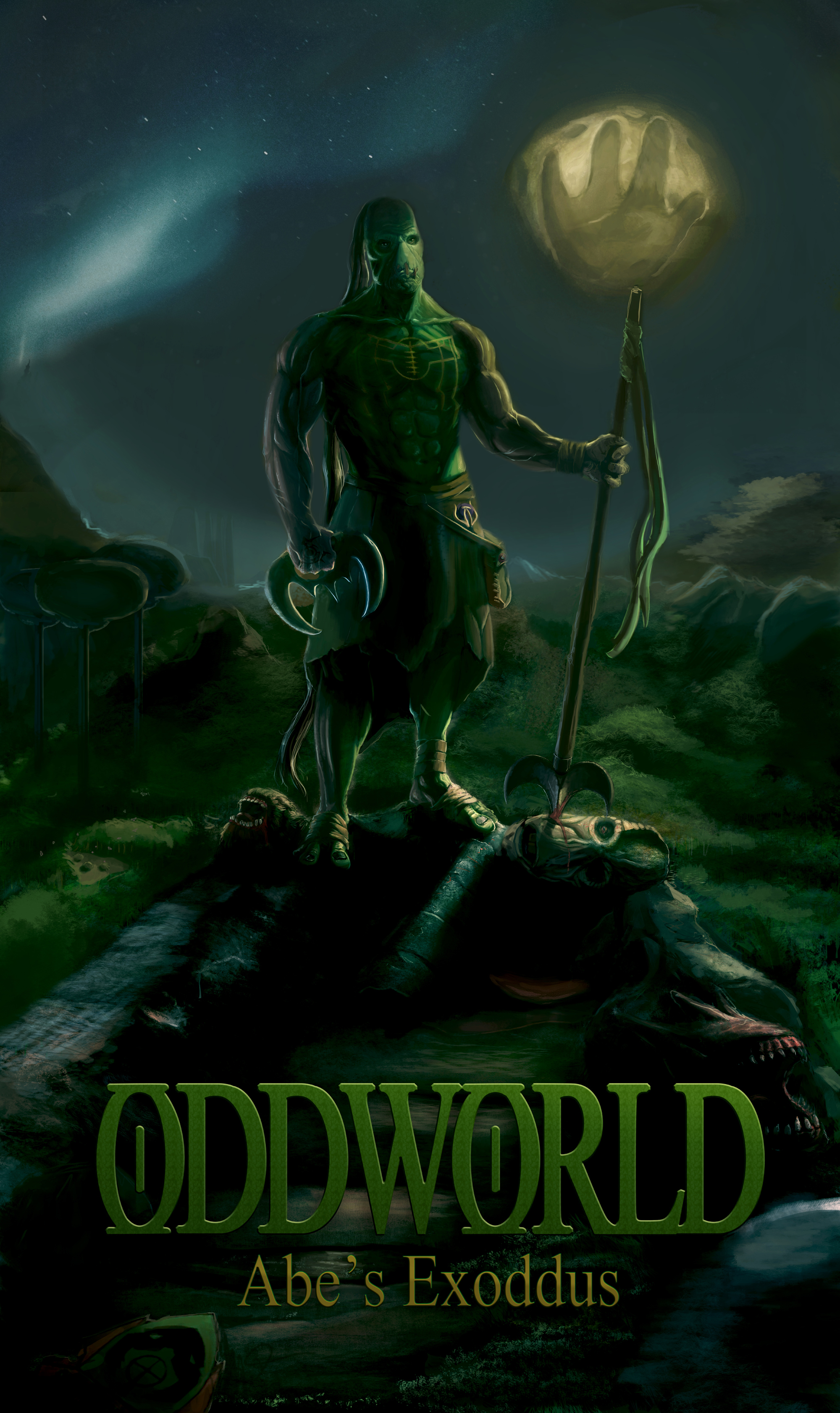 Oddworld: Abes Exoddus by CatsGameReviews on DeviantArt