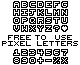 F2U Pixel Letters by Abbysol