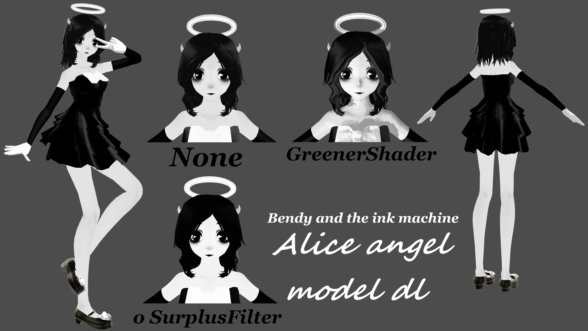 MMDXBATIM Alice the Angel Preview by KuroNekoPhantomhive 