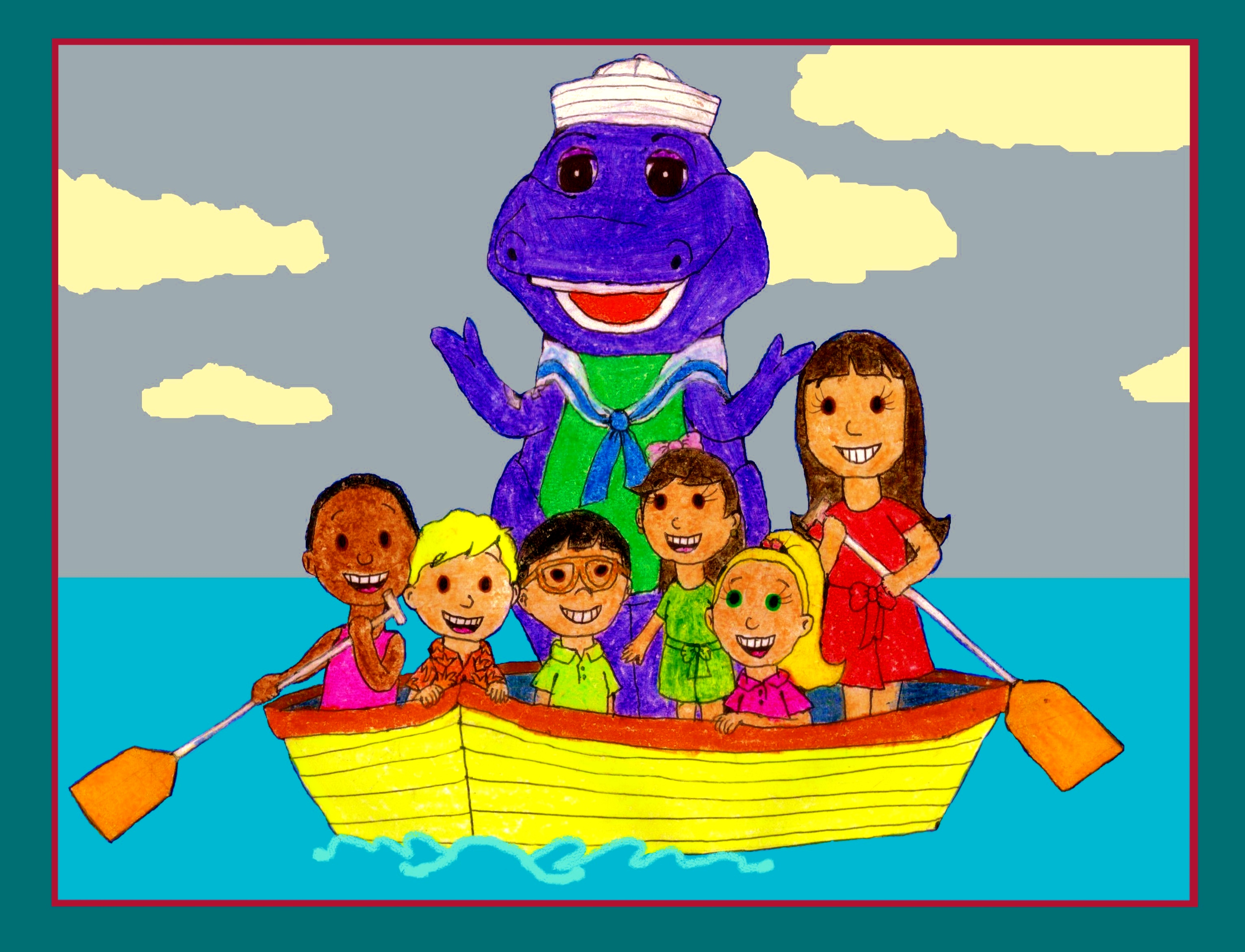 Sailing With Barney And The Backyard Gang By BestBarneyFan On