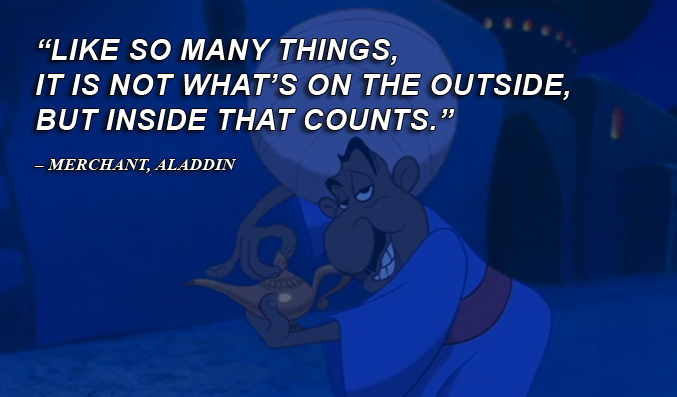 Disney Quotes Aladdin Merch by qazinahin on DeviantArt