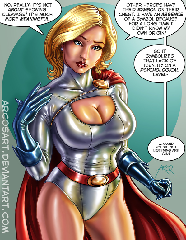 Commission: Powergirl by ArcosArt