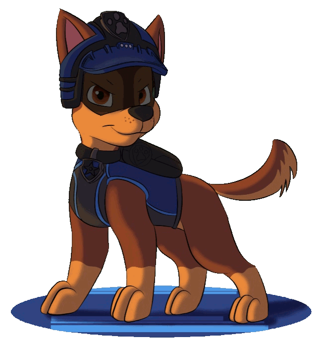 Paw Patrol 'Mission Paw' - Chase (animated) by kreazea