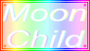 Rainbow Moon Child by MissToxicSlime