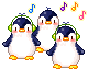 musicial penguins by Chibivillecute
