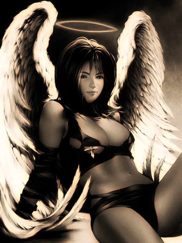 Sensual angel erotic