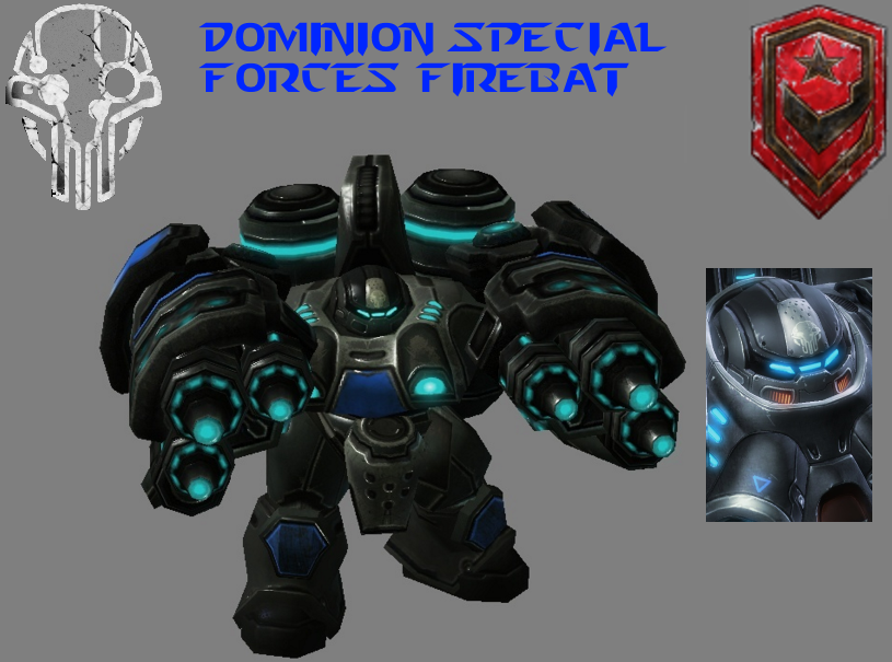 StarCraft 2 - Dominion Special Forces Firebat by HammerTheTank