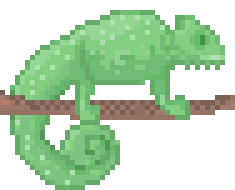 Pixel Day 2 Chameleon by thesheepdraws on DeviantArt