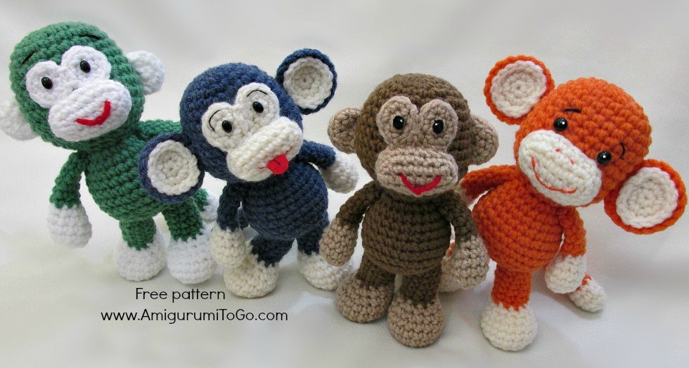 Crochet Monkey Free Pattern by sojala on DeviantArt