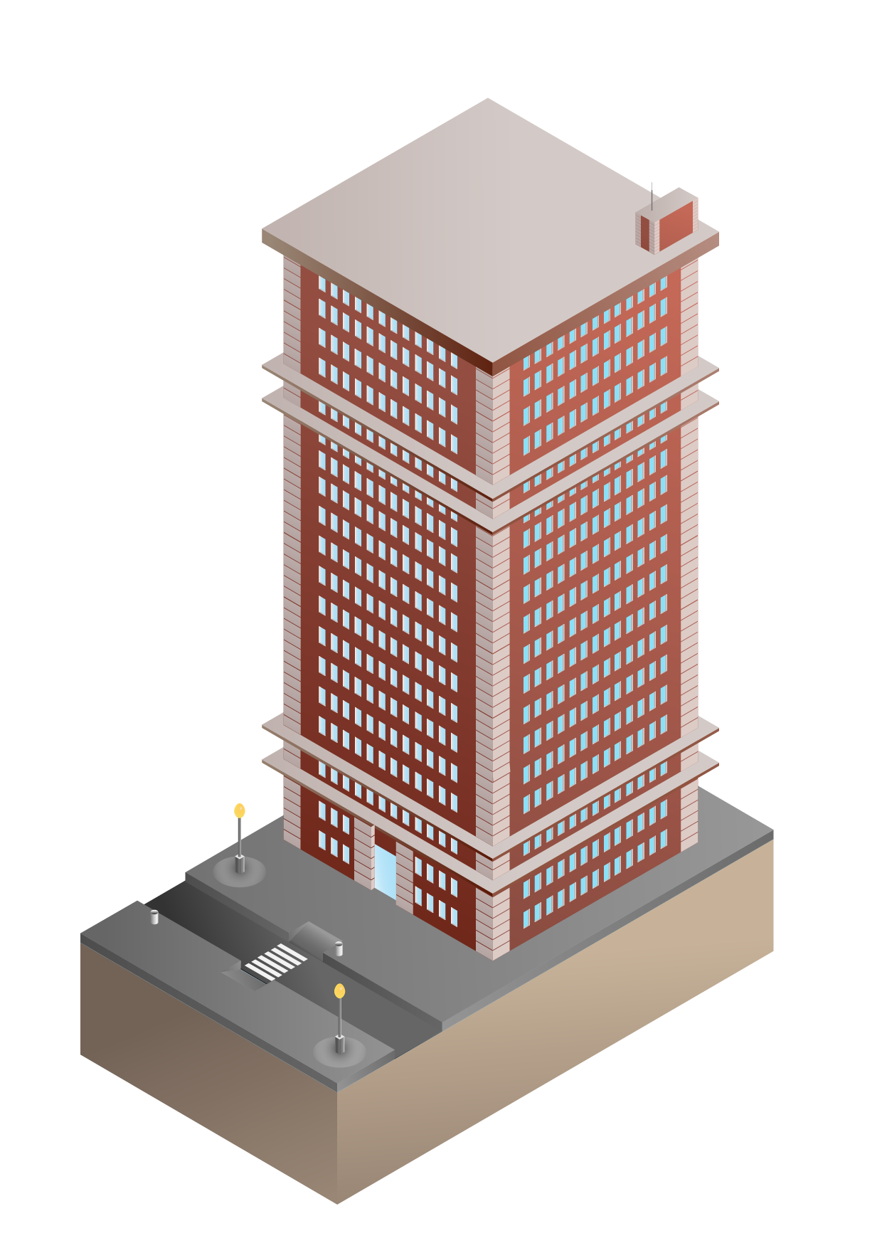 Isometric Building by Hugohil on DeviantArt
