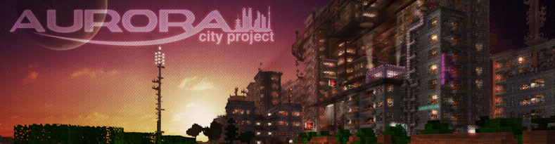Aurora City Project Minecraft Map