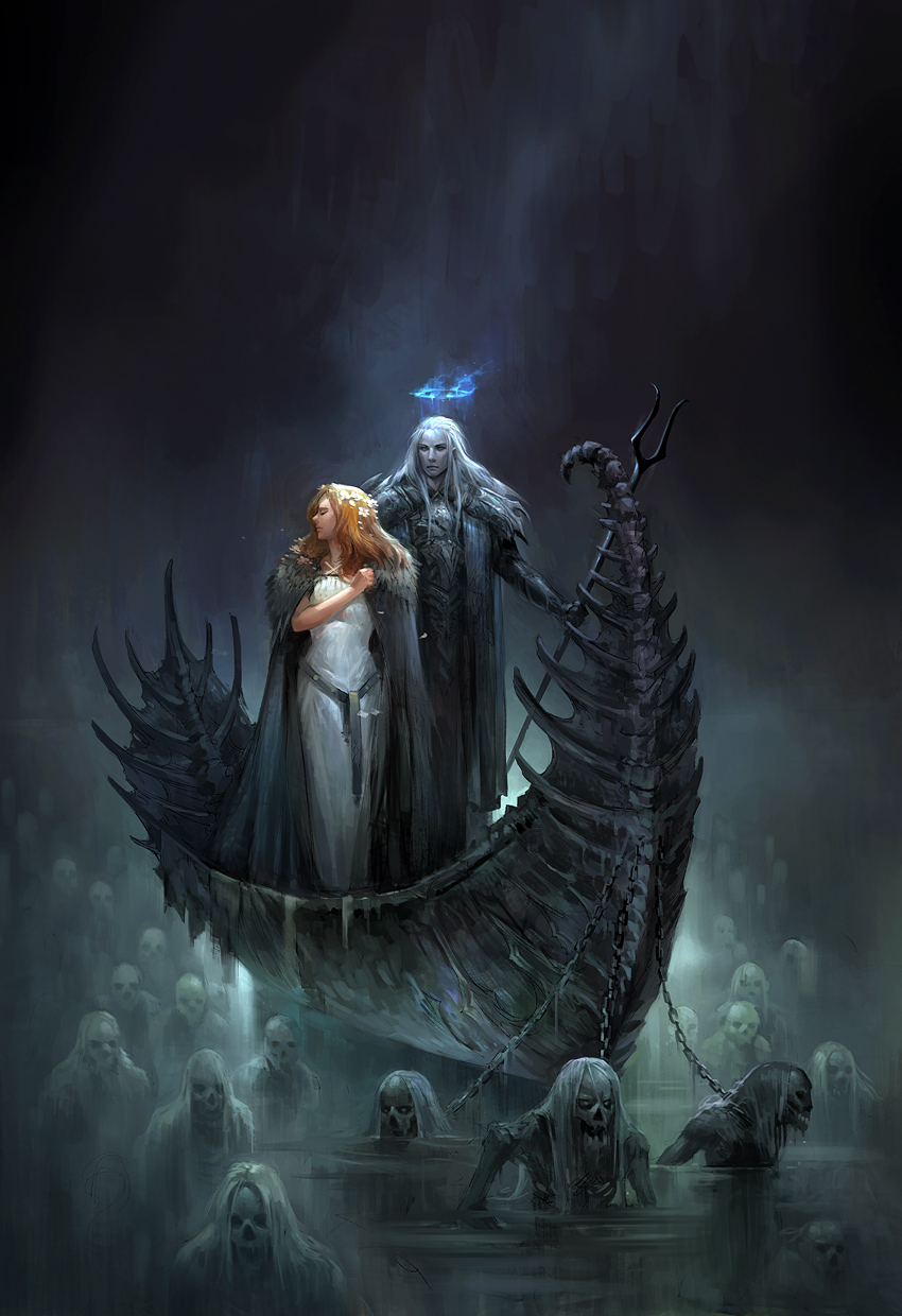 hades and persephone 3 by sandara on DeviantArt Persephone And Hades Anime